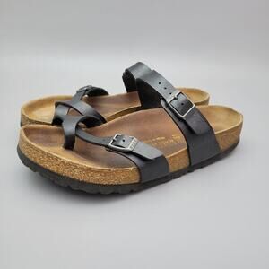 Birkenstock Mayari Sandals Shoes Black 39 / 8.5